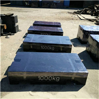 广西出口4吨平板型标准砝码